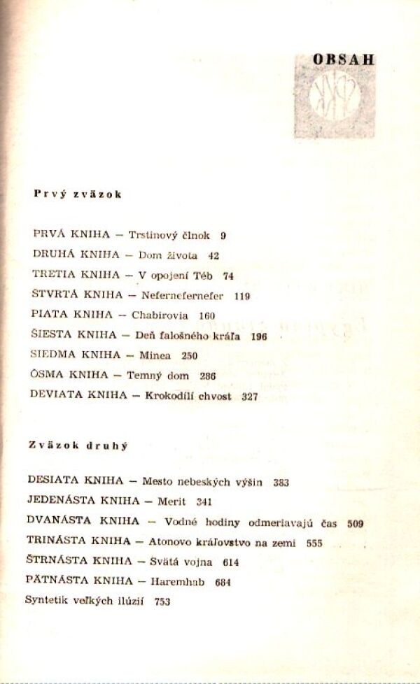 Mika Waltari: EGYPŤAN SINUHE