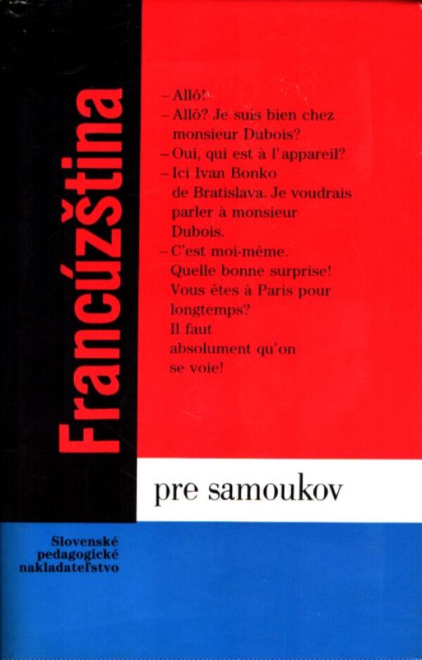 Miroslav Pravda, Marie Pravdová: FRANCÚZŠTINA PRE SAMOUKOV