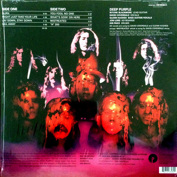 Deep Purple: BURN - LP