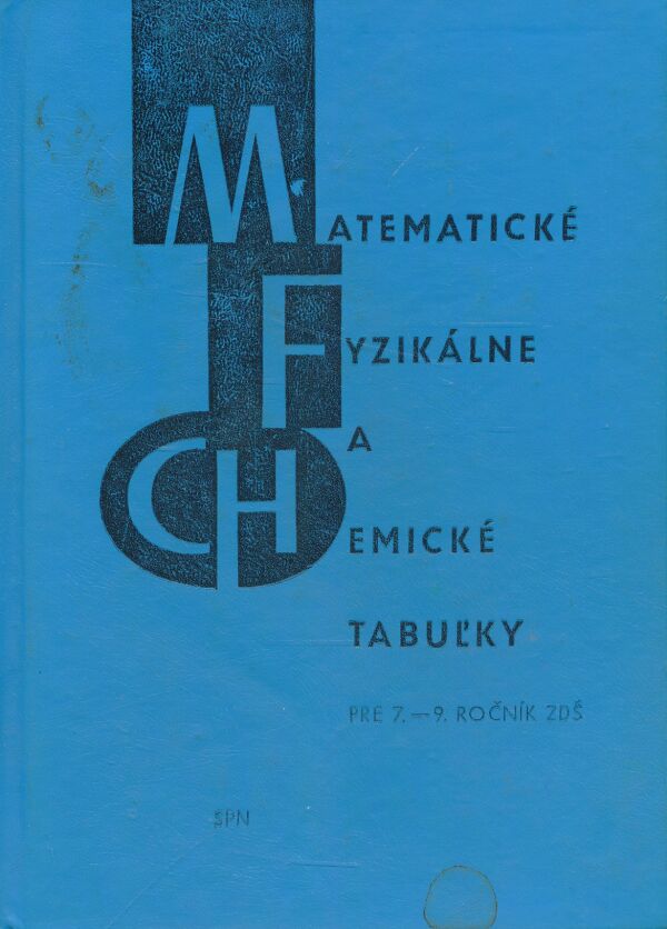 Matematické fyzikálne a chemické tabuľky