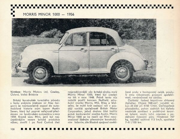 Stanislav Minářík: AUTOMOBILY 1941 - 1965