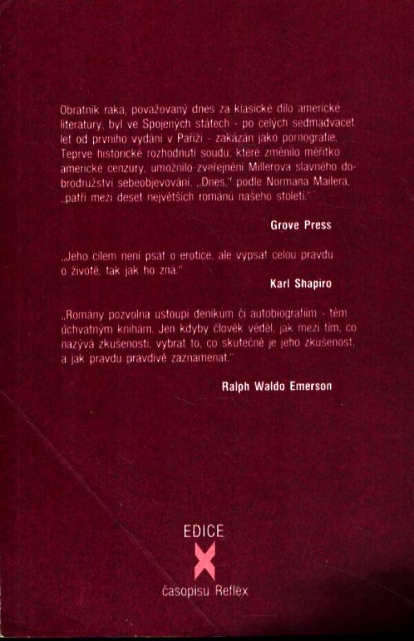 Henry Miller: OBRATNÍK RAKA