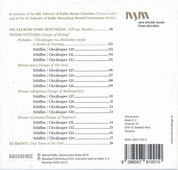 Mojše Band: TEHILLIM - CHVÁLOSPEVY