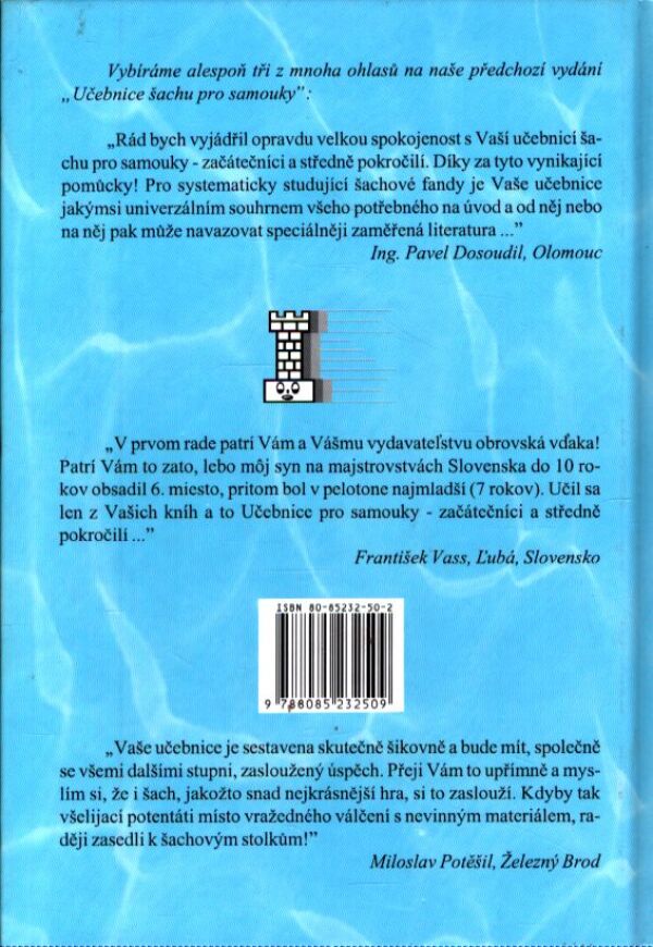Karel Pliska: UČEBNICE ŠACHU PRO SAMOUKY