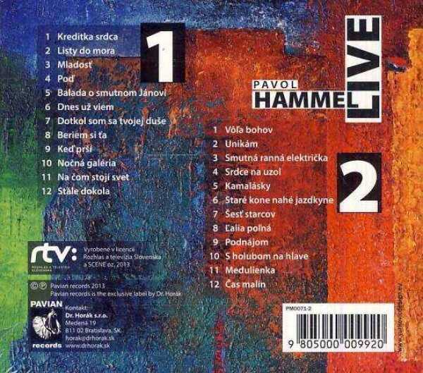 Pavol Hamel: LIVE