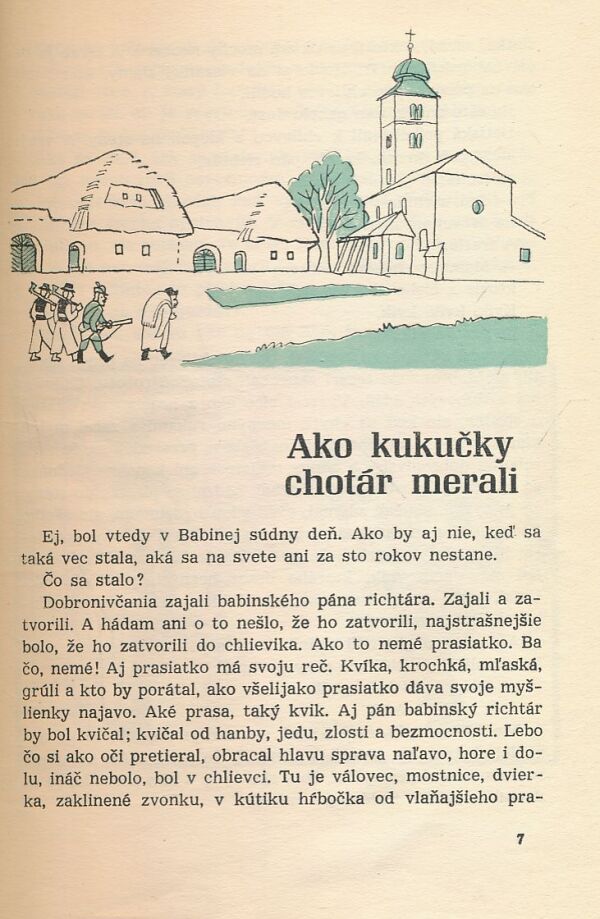 Jozef Horák: Ako kukučky chotár merali