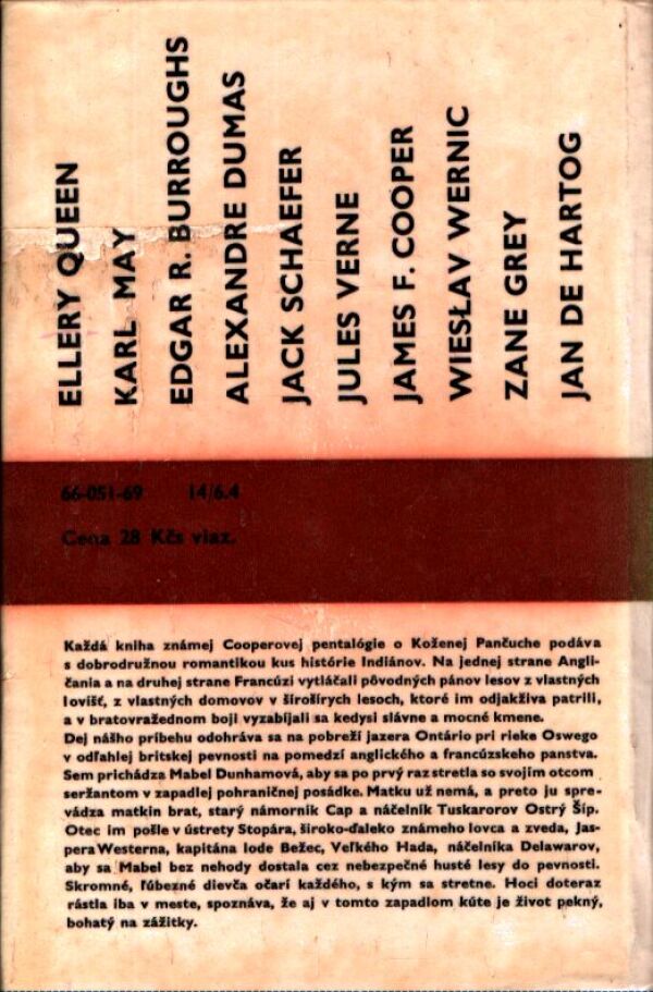 J. F. Cooper: STOPÁR