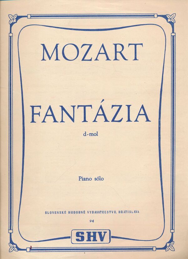 Mozart: FANTÁZIA