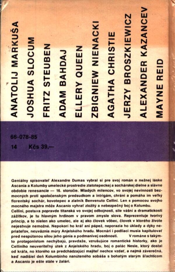 Alexander Dumas: ZAĽÚBENÝ ASCANIO