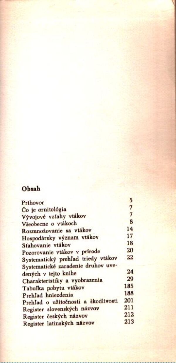 František Vilček, Ján Švec: NAŠE VTÁKY