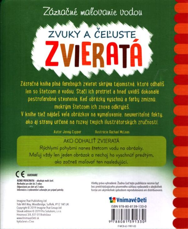 Jenny Copper: ZVIERATÁ - ZVUKY A ČEĽUSTE