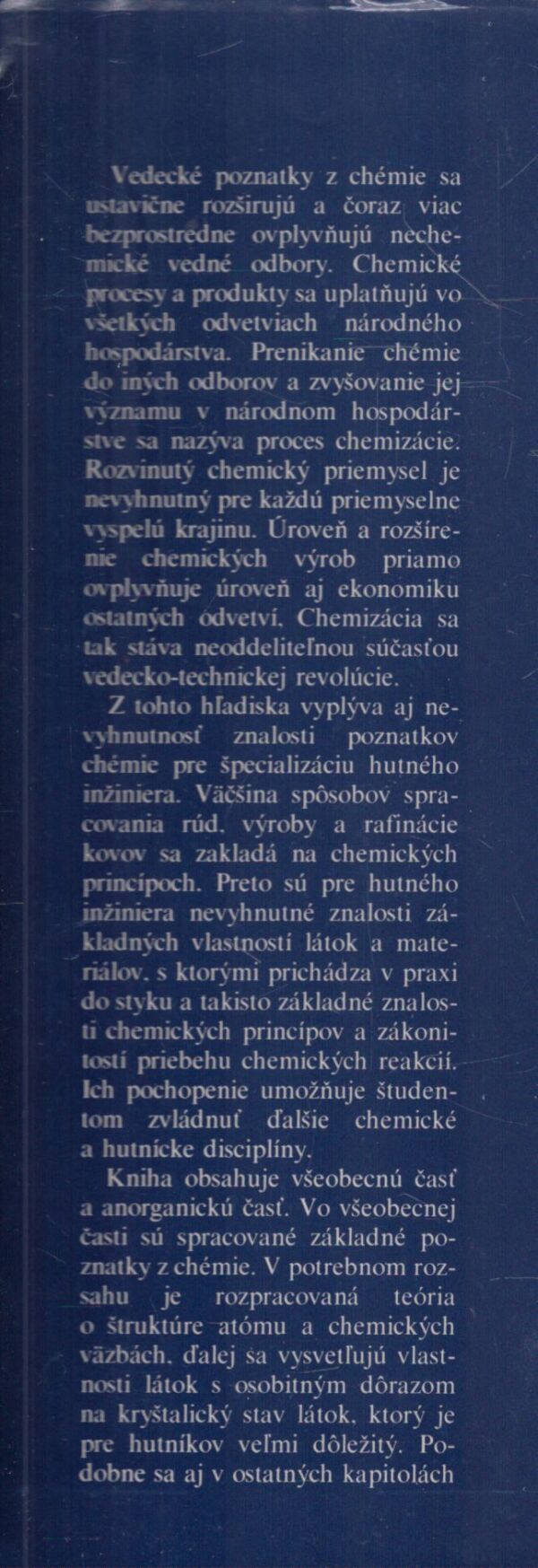 Lýdia Repiská a kol.: ANORGANICKÁ CHÉMIA PRE HUTNÍKOV