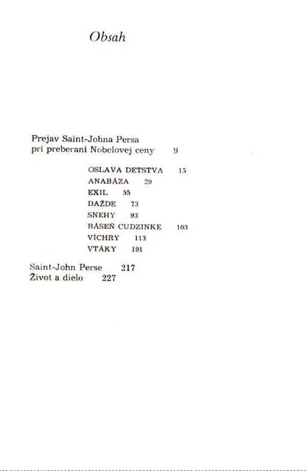 Saint-John Perse: ANABÁZA