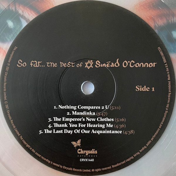 Sinéad O`Connor: SO FAR... THE BEST OD SINÉAD O`CONNOR - 2LP