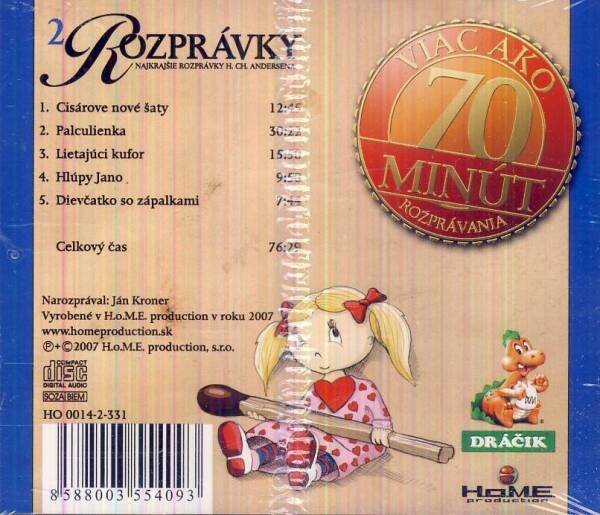 NAJKRAJŠIE ROZPRÁVKY H.CH. ANDERSENA