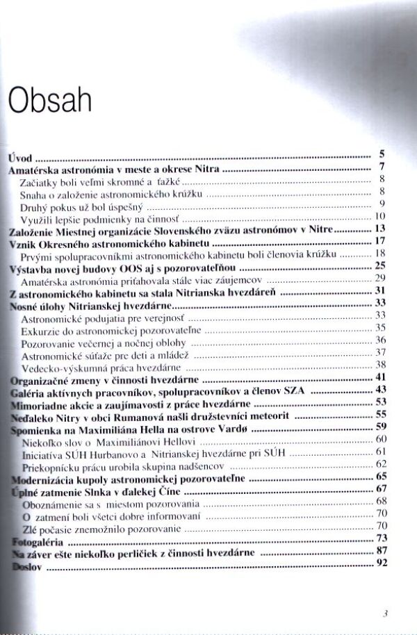 Peter Poliak: ASTRONÓMIA V NITRE