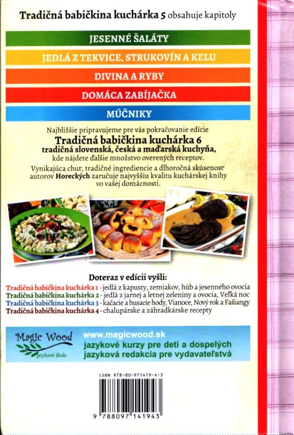 Zdenka Horecká, Vladimír Horecký: TRADIČNÁ BABIČKINA KUCHÁRKA 5
