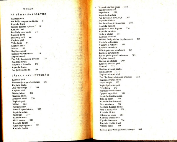 Herbert George Wells: PŘÍBĚH PANA POLLYHO. LÁSKA A PAN LEWISHAM