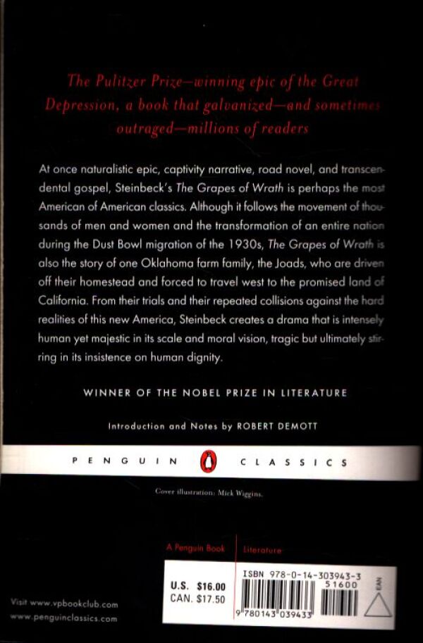 John Steinbeck: THE GRAPES OF WRATH