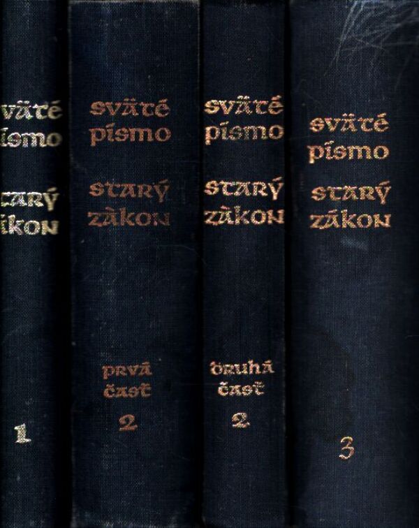 SVÄTÉ PÍSMO - STARÝ ZÁKON 1-4