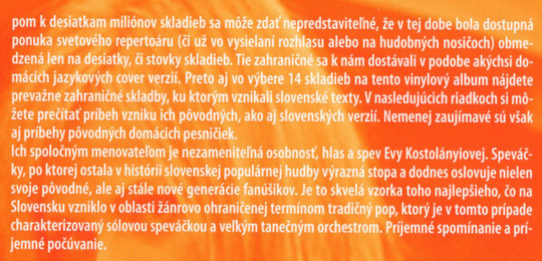 Eva Kostolányiová: POĎ SO MNOU - LP