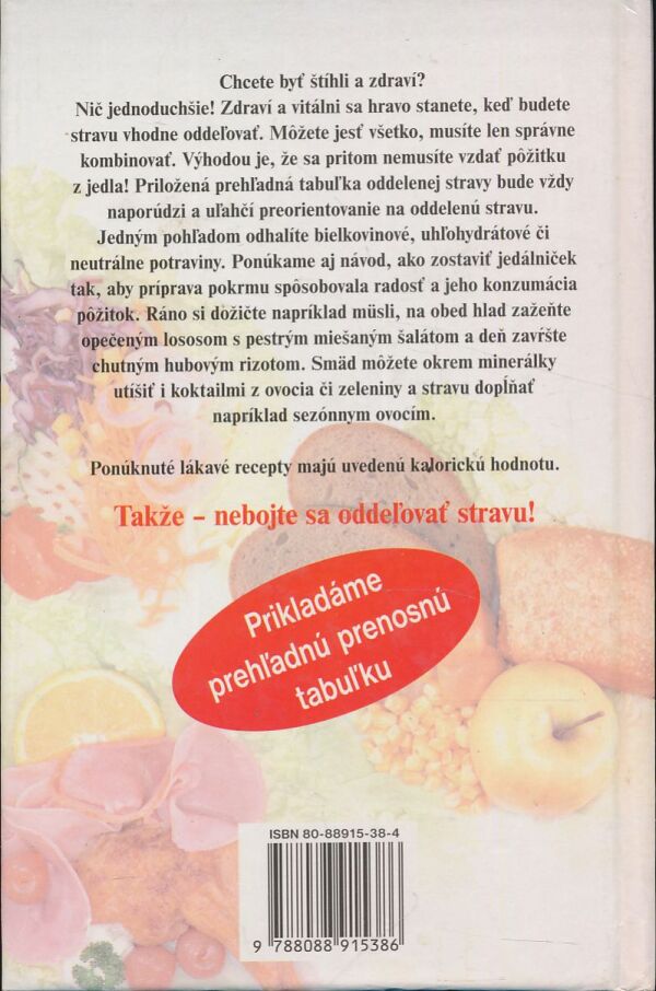 Monika Kellermannová: Oddelená strava pre labužníkov