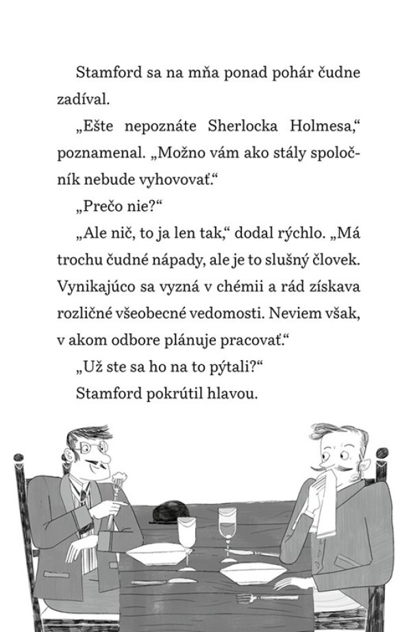 Arthur Conan Doyle: SHERLOCK HOLMES VYŠETRUJE: ŠTÚDIA V ČERVENEJ