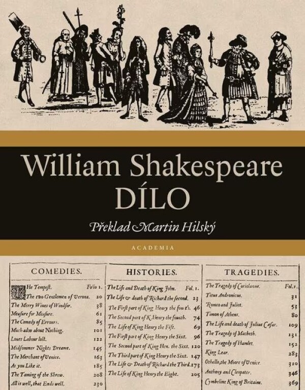 William Shakespeare: DÍLO - WILLIAM SHAKESPEARE