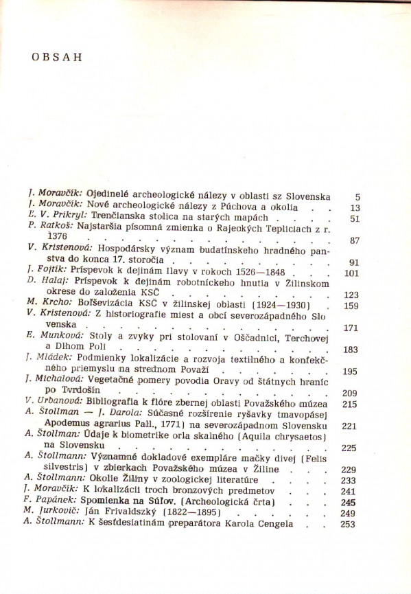 VLASTIVEDNÝ ZBORNÍK POVAŽIA XII.