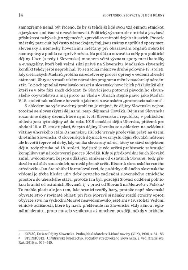 Jan Rychlík: DĚJINY SLOVENSKA