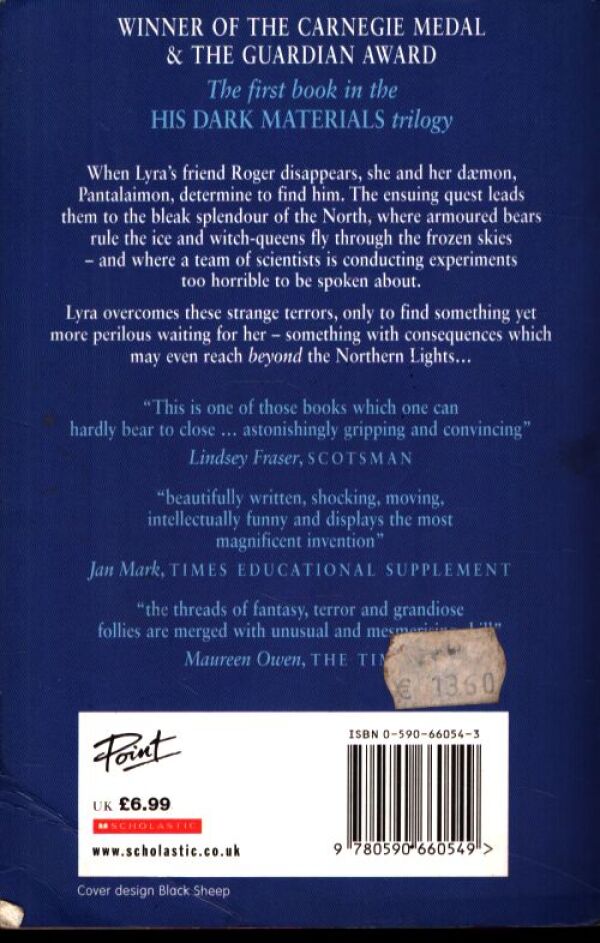 Philip Pullman: NORTHERN LIGHTS