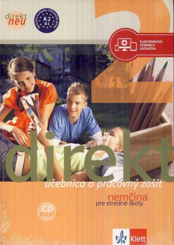 DIREKT NEU 2 (NEMČINA PRE STREDNÉ ŠKOLY) - UČEBNICA A PRACOVNÝ ZOŠIT, 2 CD + PREHĽAD GRAMATIKY