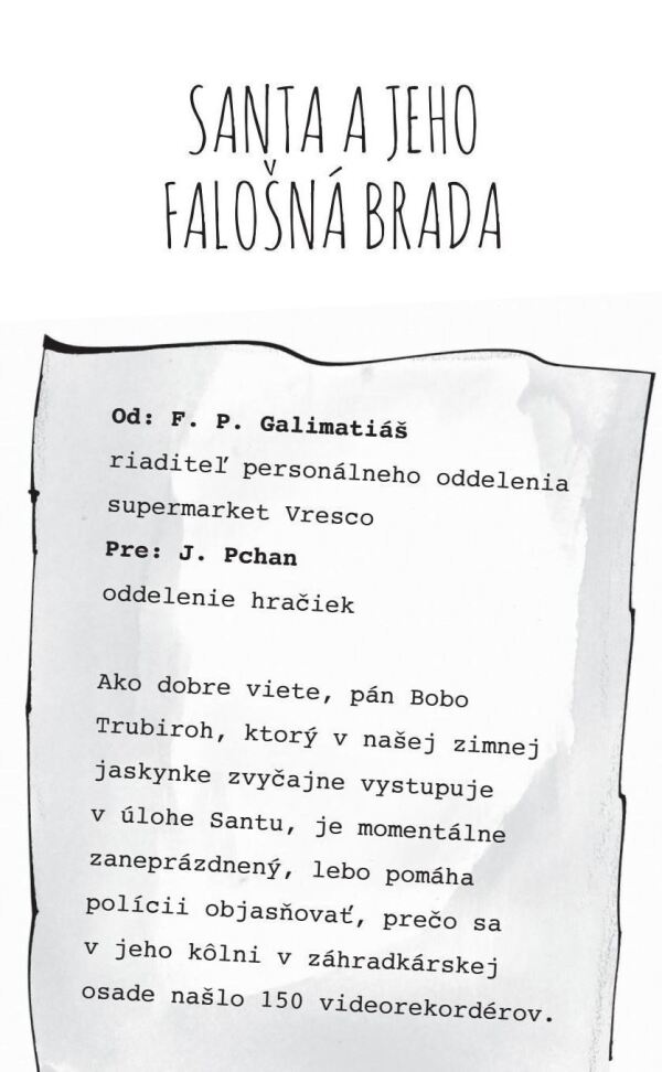 Terry Pratchett: SANTA A JEHO FALOŠNÁ BRADA