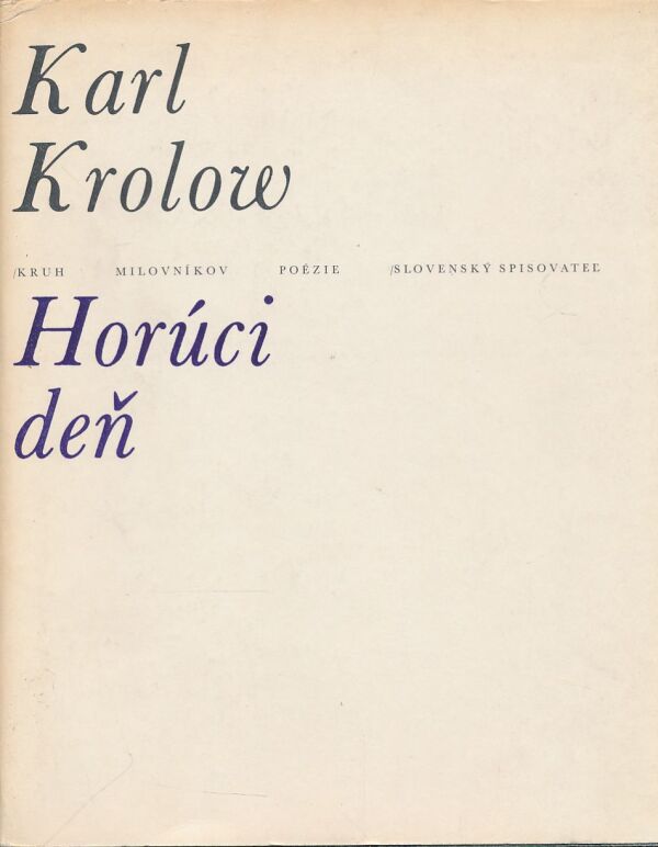 Karl Krolow: Horúci deň