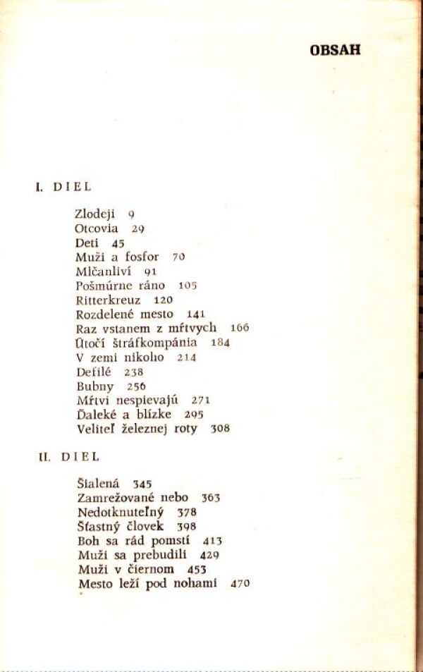 Rudolf Jašík: MŔTVI NESPIEVAJÚ