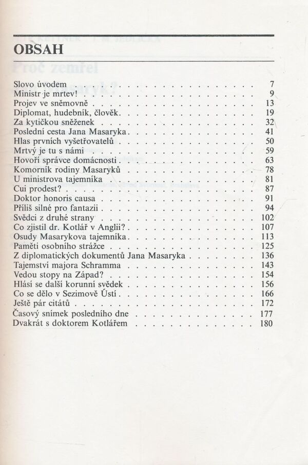 P. Kettner, I.M. Jedlička: Proč zemřel Jan Masaryk?