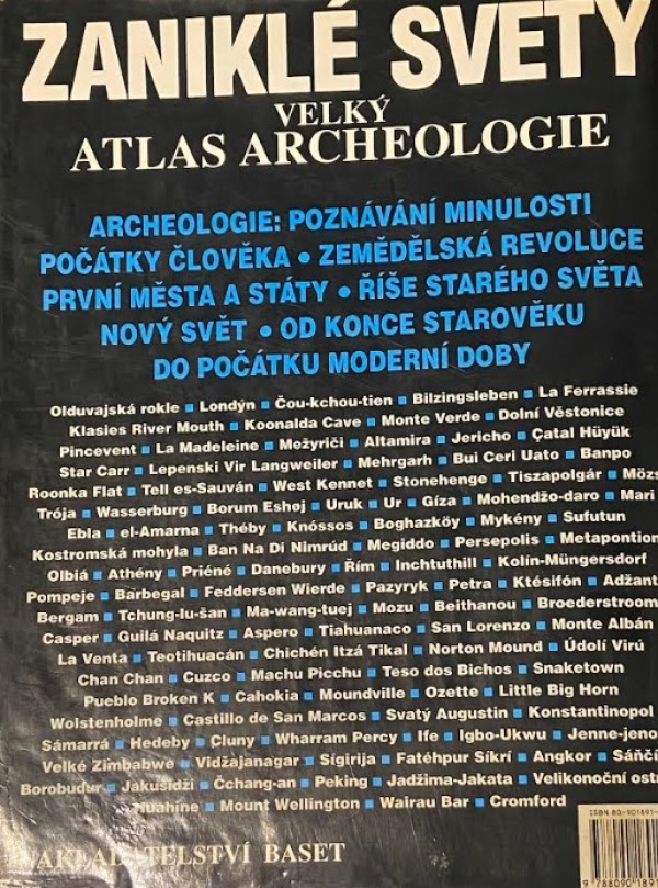 ZANIKLÉ SVĚTY - VELKÝ ATLAS ARCHEOLOGIE