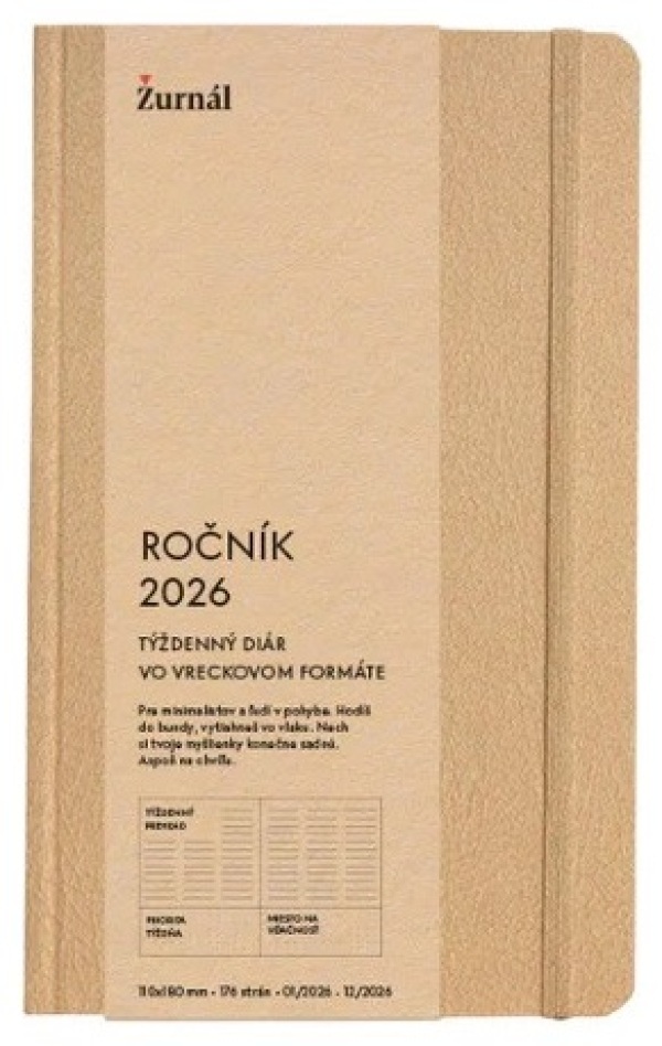 Žurnál: ROČNÍK 2026 - BÉŽOVÁ