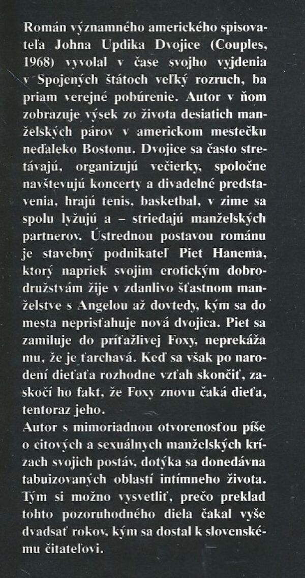 John Updike: Dvojice