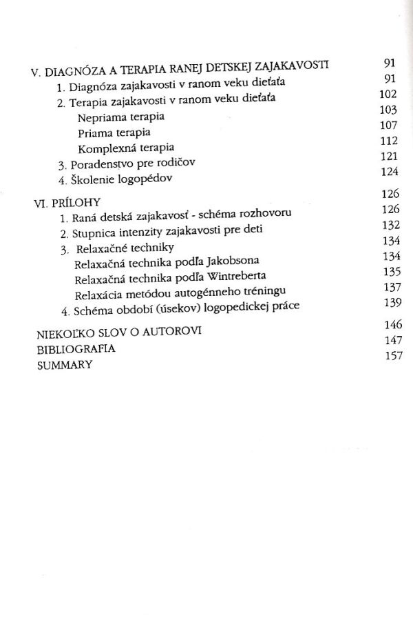 Zbigniew Tarkowski: RANÁ DETSKÁ ZAJAKAVOSŤ