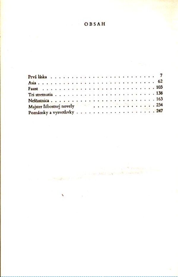 Ivan Sergejevič Turgenev: PRVÁ LÁSKA