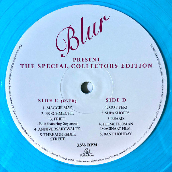 Blur: PRESENT THE SPECIAL COLLECTORS EDITION - 2LP