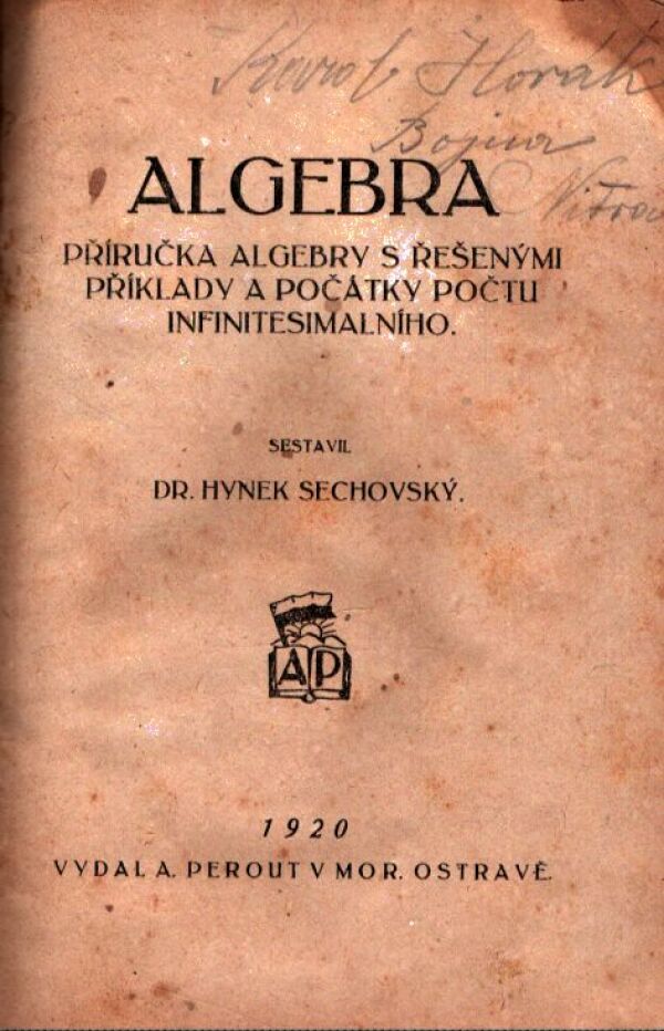 Hynek Sechovský: ALGEBRA