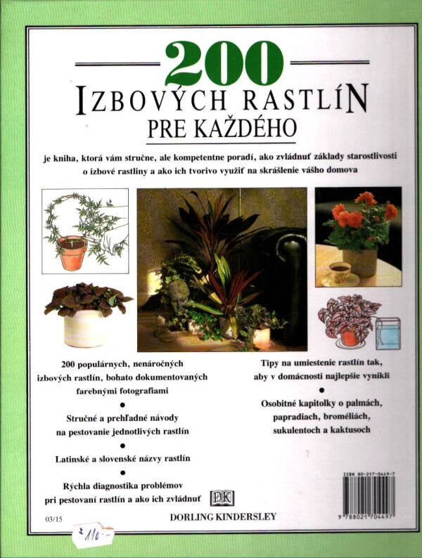 Richard Gilbert: 200 IZBOVÝCH RASTLÍN PRE KAŽDÉHO