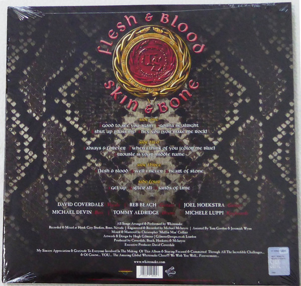 Whitesnake: FLESH AND BLOOD - 2 LP