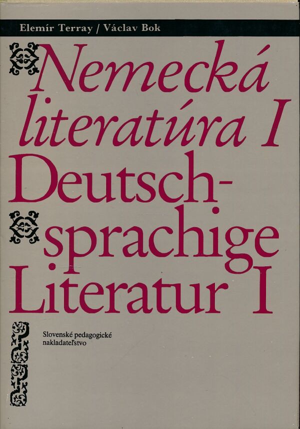 E. Terray, V. Bok: NEMECKÁ LITERATÚRA I.