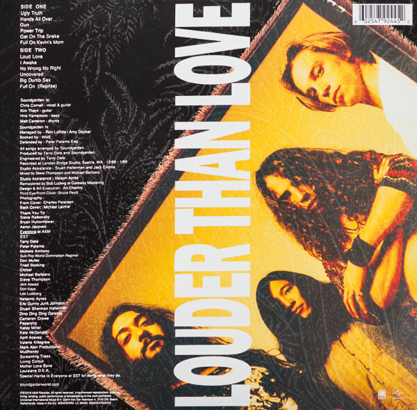 Soundgarden: LOUDER THAN LOVE - LP | Pod Vŕškom - bookstore