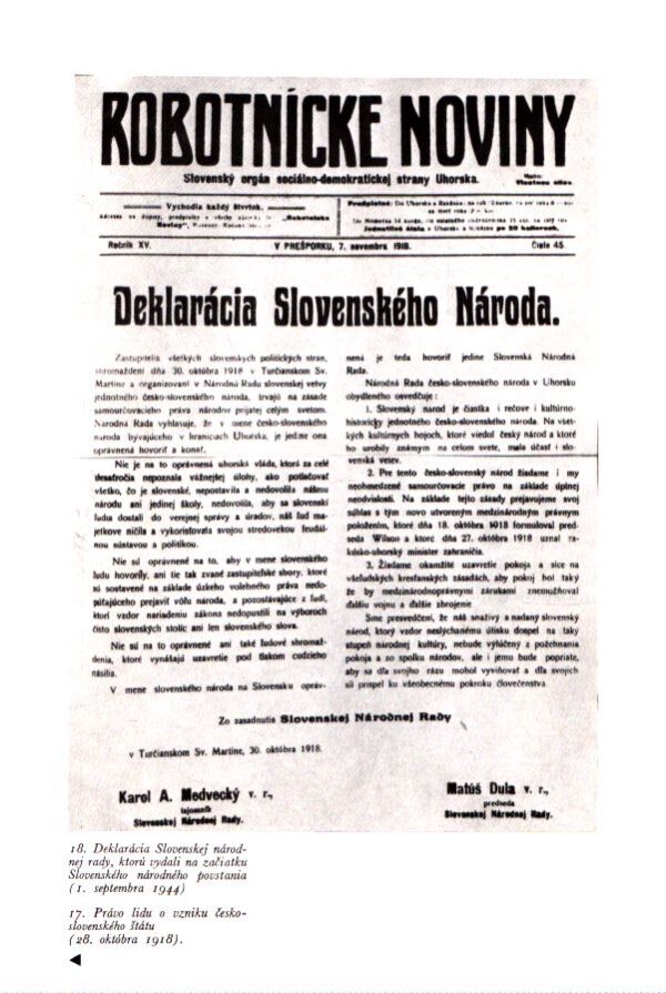 Z PRAMEŇOV NAŠICH DEJÍN