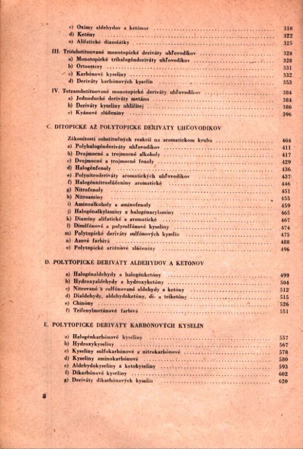 Miloš Marko: ORGANICKÁ CHÉMIA