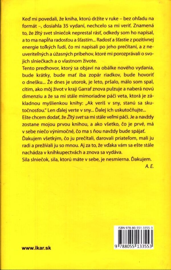 Albert Espinosa: ŽLTÝ SVET